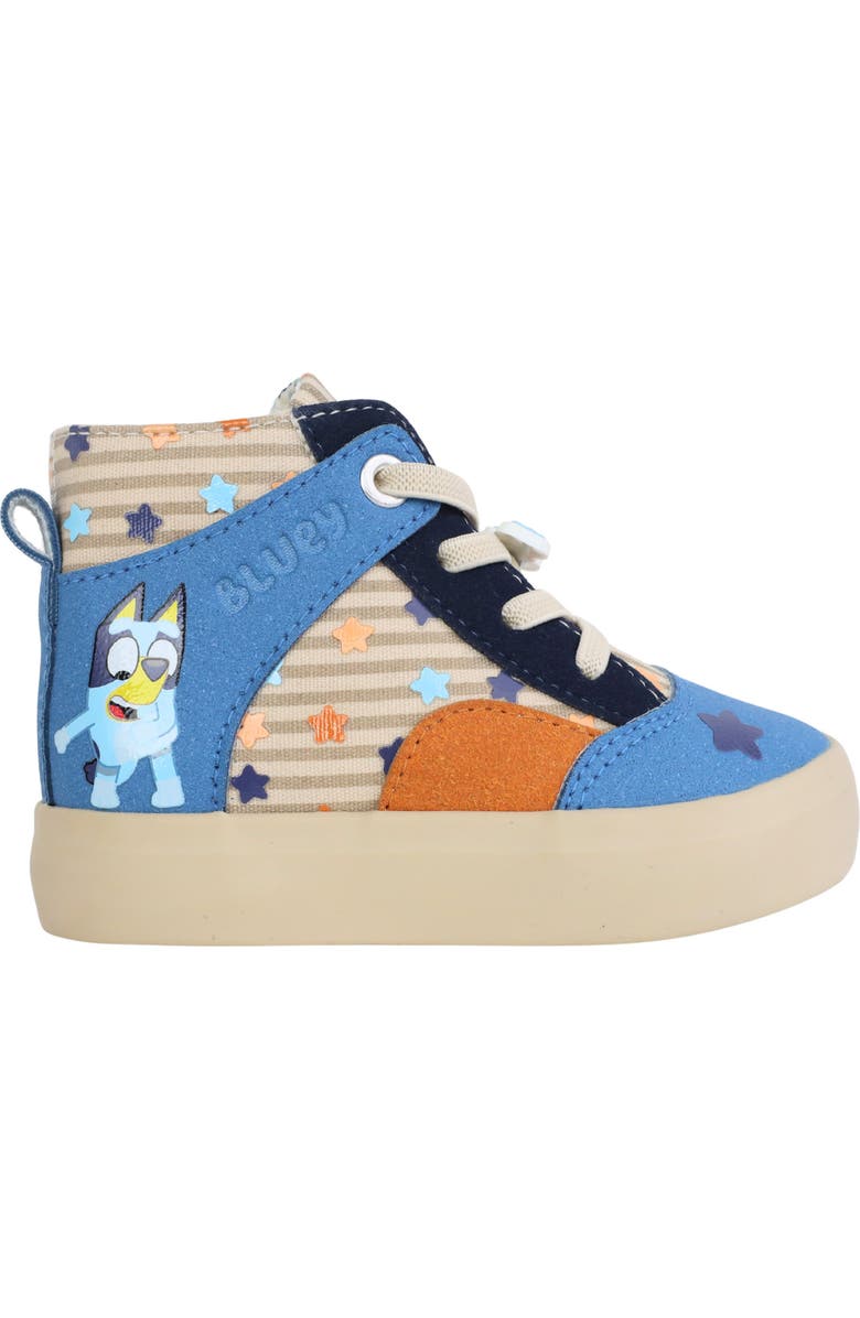 Ground Up Kids' Colorblock Bluey High Top Sneaker, Alternate, color,