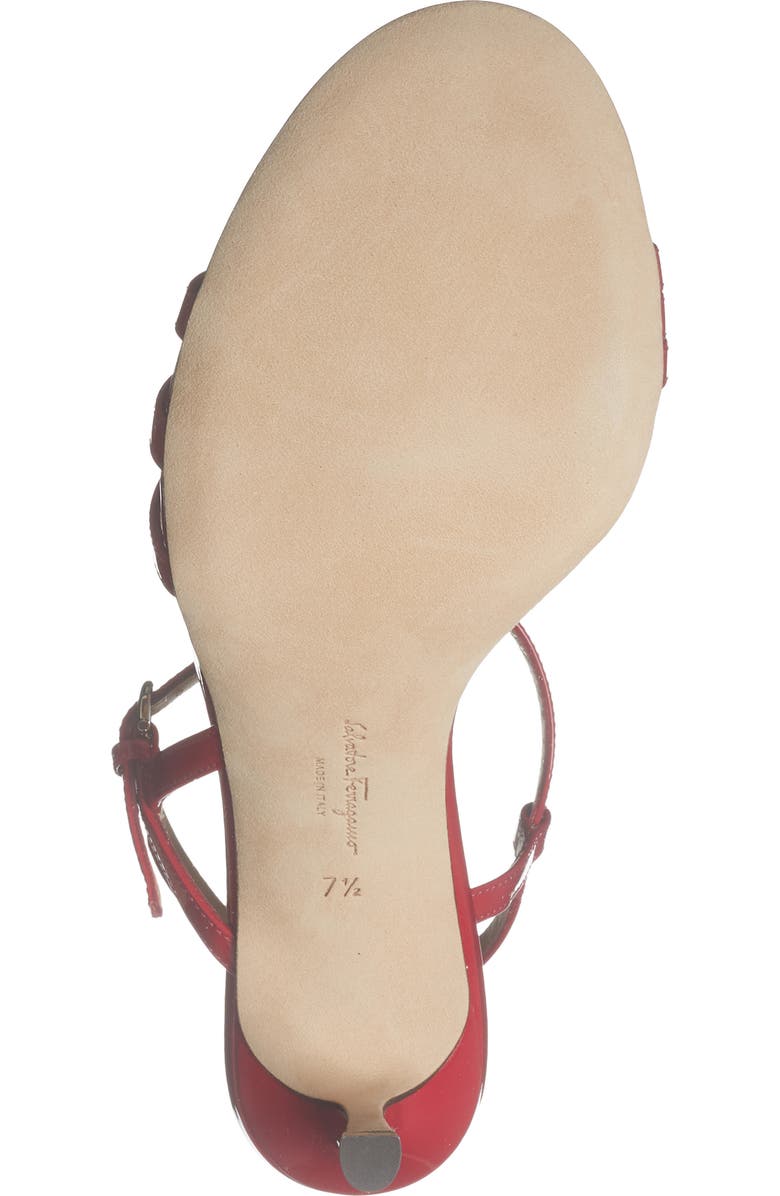 FERRAGAMO Idwige Sandal, Alternate, color, Red