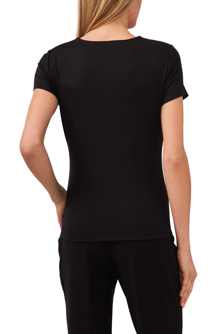 Essential Compression T-Shirt, Alternate, color, RICH BLACK