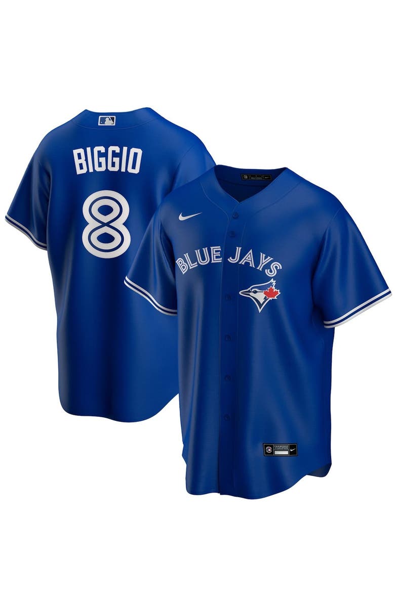 Nike Men's Nike Cavan Biggio Royal Toronto Blue Jays Replica Player Name Jersey, Main, color,