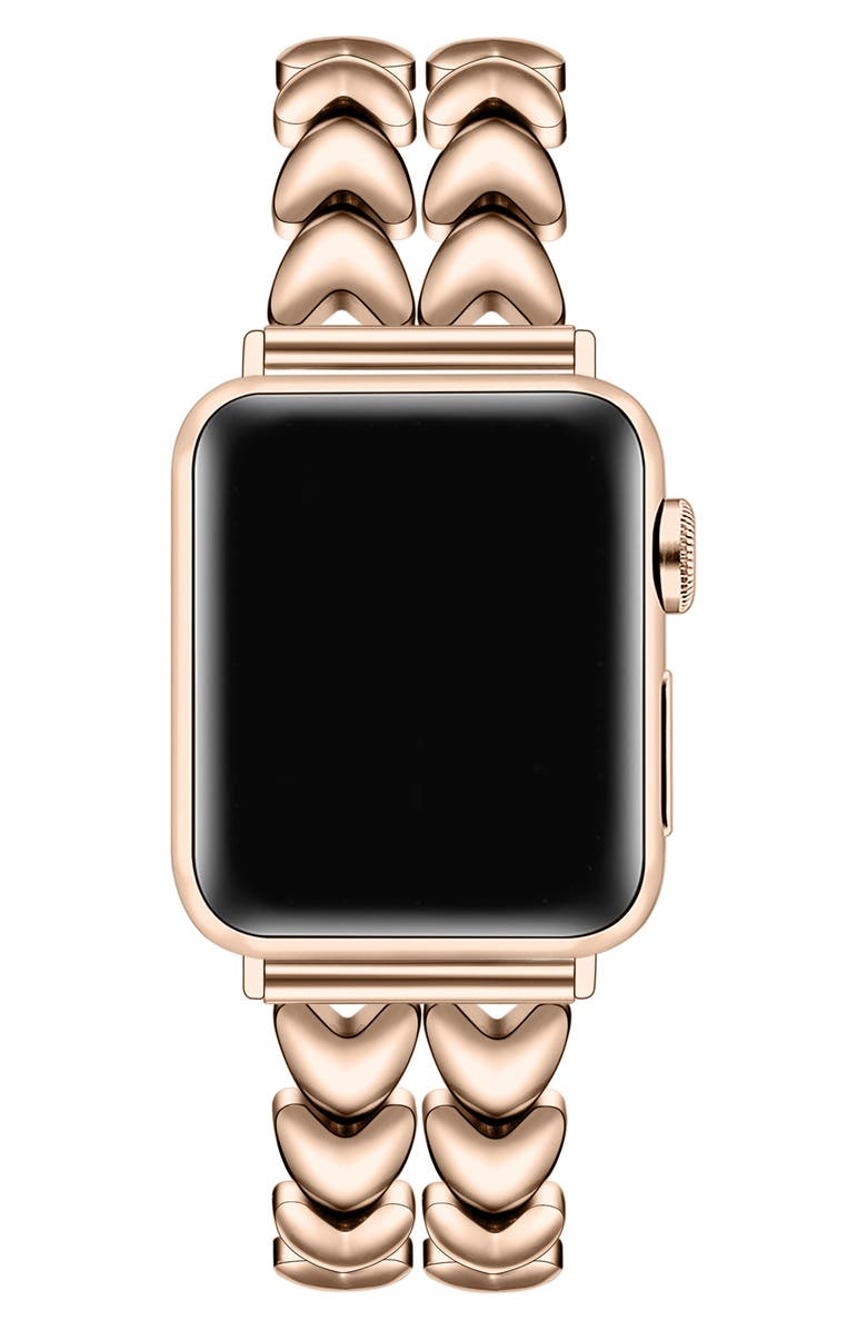 The Posh Tech Crush Hearts Apple Watch<sup>®</sup> Bracelet Watchband, Alternate, color, 