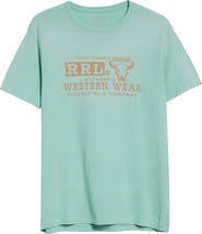 Double RL Western Cotton & Hemp Graphic T-Shirt