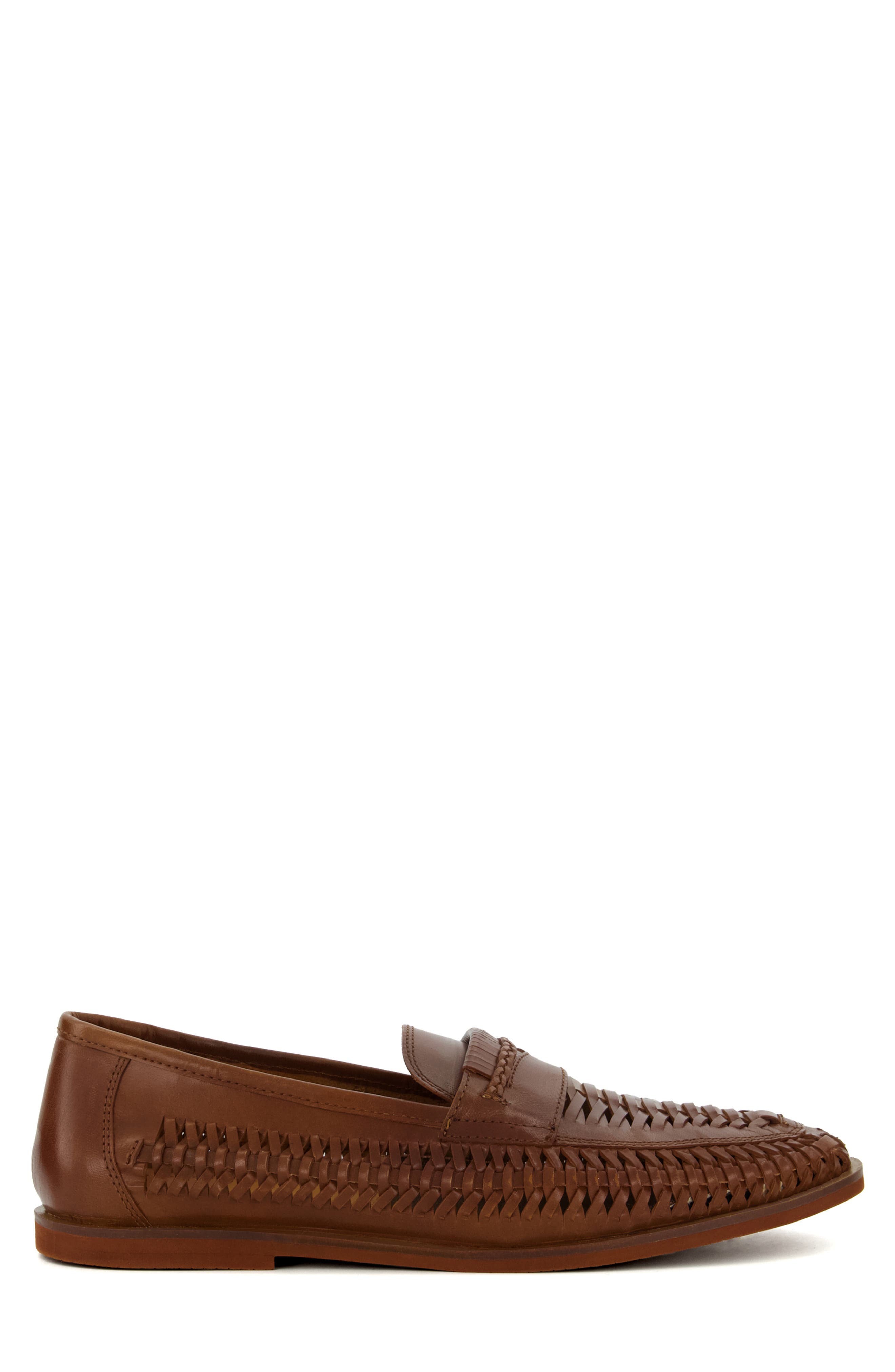 Dune London Brickles Woven Loafer, Alternate, color, Tan