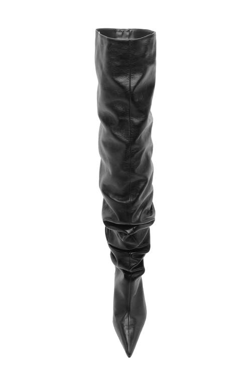 Schutz Siena Over The Knee Slouch Boot In Black