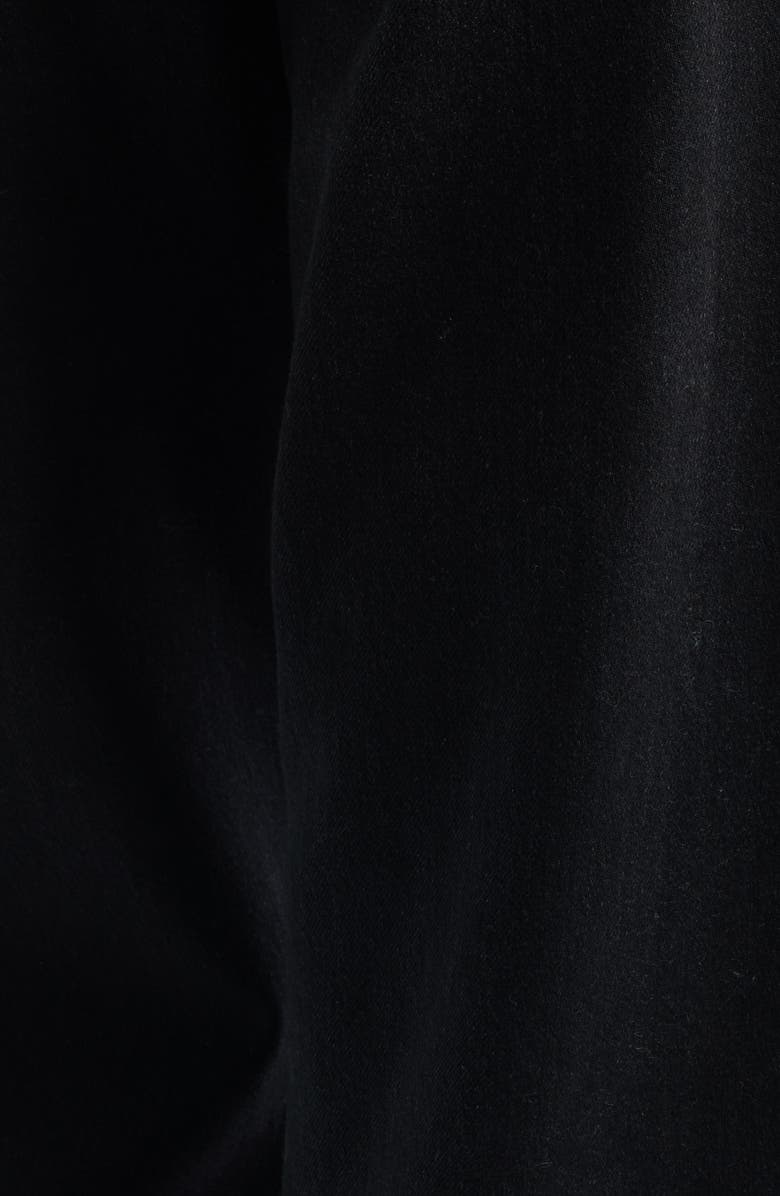 Rails Getty High Waist Crop Wide Leg Utility Jeans, Alternate, color, Onyx