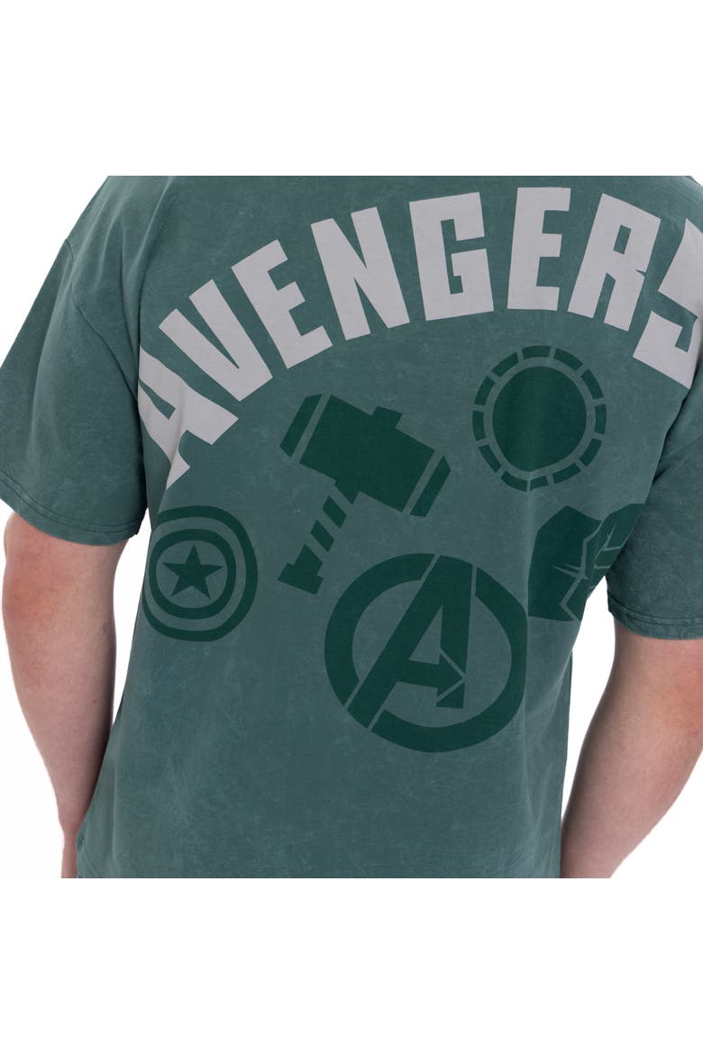 Short Sleeve T-Shirt, Alternate, color, Teal Mineral Wash