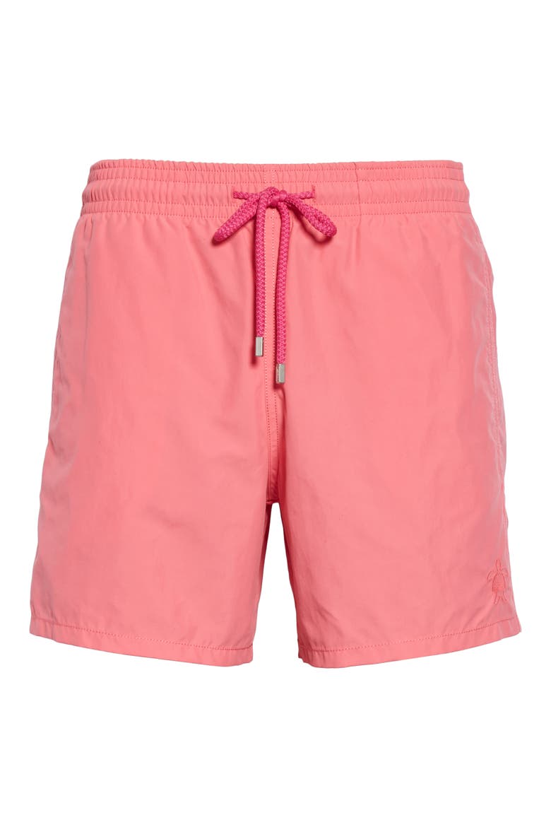 Shellfish & Turtles Aquareactive Swim Trunks, Alternate, color, CHERRY BLOSSOM
