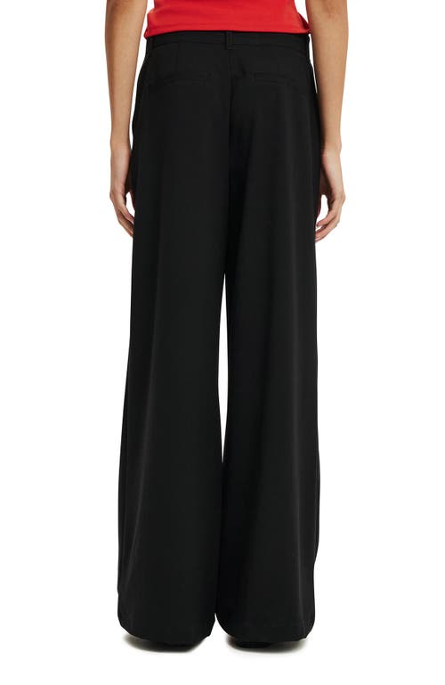 Cotton On Izzy Pleated Suiting Pant In Black