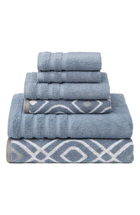 Yard Dyed Towel 6-Piece Set