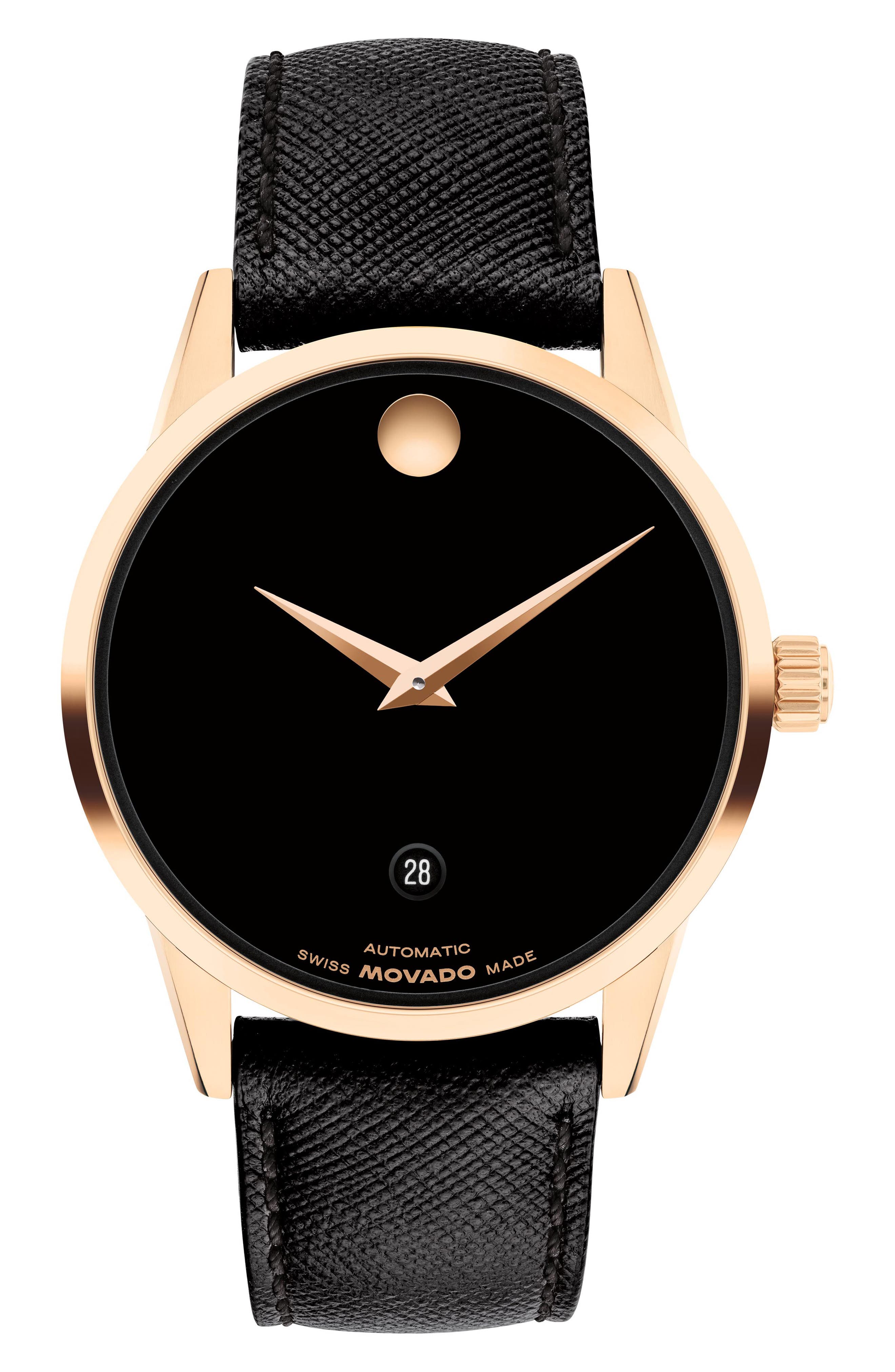 BLACK/ ROSE GOLD