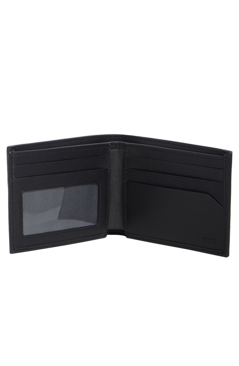 TUMI Double Bifold Wallet, Alternate, color, Black
