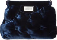 Maison Margiela Small Glam Slam Classique Velvet Clutch