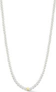 SPHERA MILANO Star Charm Cultured Pearl Necklace