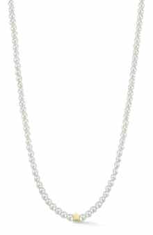 Star Charm Cultured Pearl Necklace