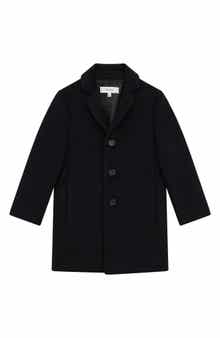 Reiss Kids' Gable Jr. Wool Blend Overcoat