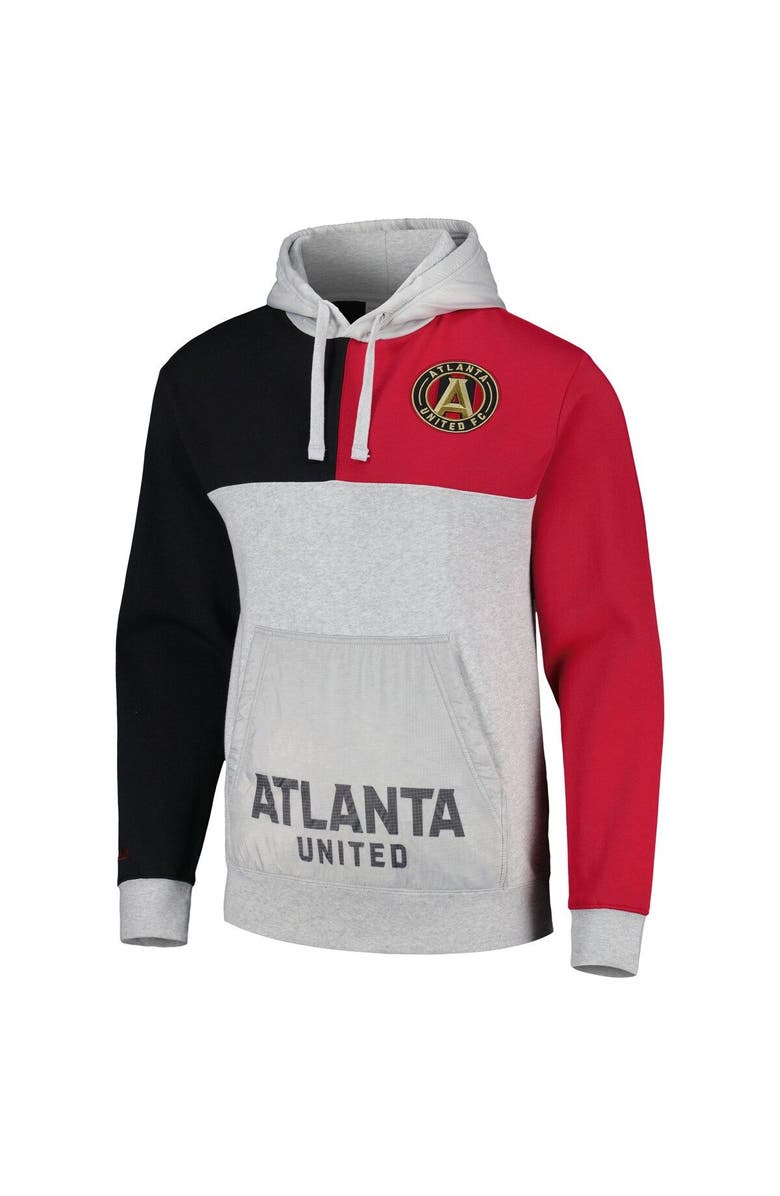 Mitchell & Ness Men's Mitchell & Ness Gray Atlanta United FC Tie Breaker Pullover Hoodie, Alternate, color, Heather Gray