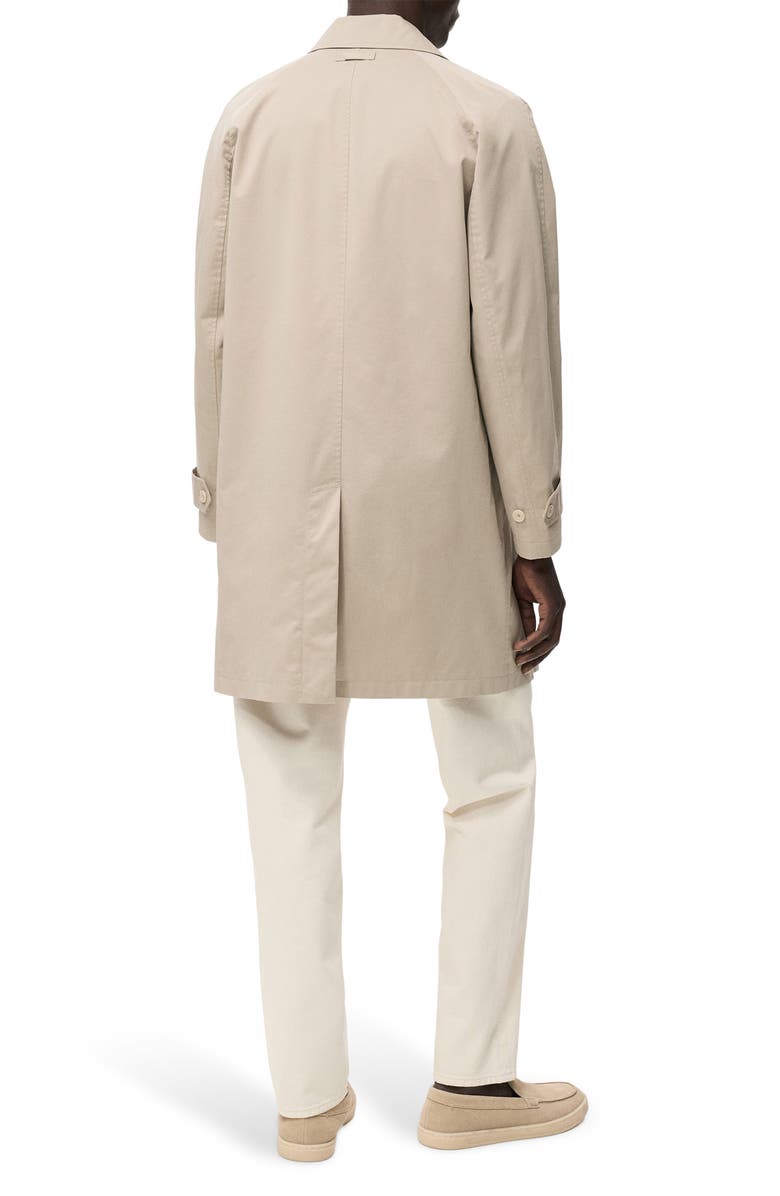 MANGO Classic Water Repellent Trench Coat, Alternate, color, Beige