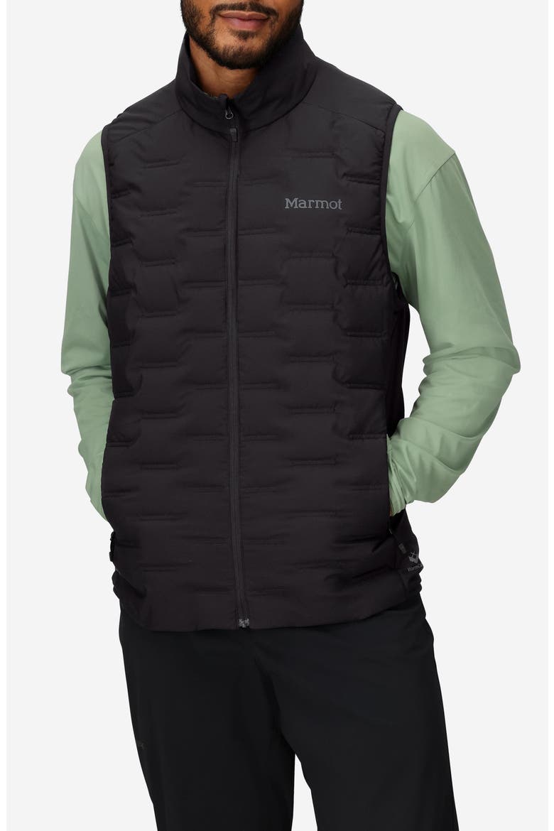 WarmCube™ Active Aerothermal 700 Fill Power Down Vest, Main, color, BLACK