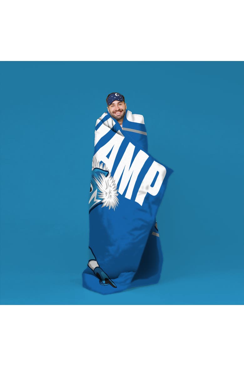 Dallas Mavericks Champ Mascot 60" x 80" Raschel Throw Blanket, Alternate, color, None