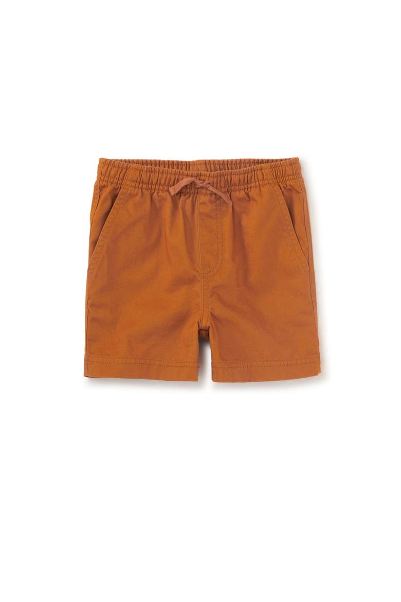 Twill Sport Shorts, Main, color, Nugget
