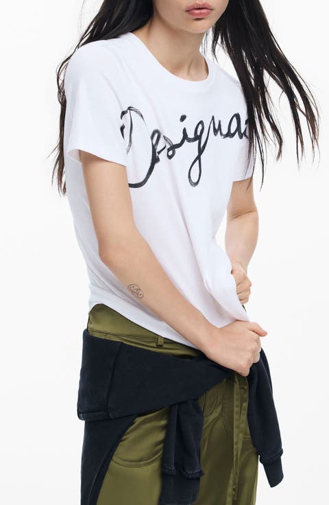 Logo Cotton Graphic T-Shirt