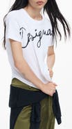 Desigual Logo Cotton Graphic T-Shirt