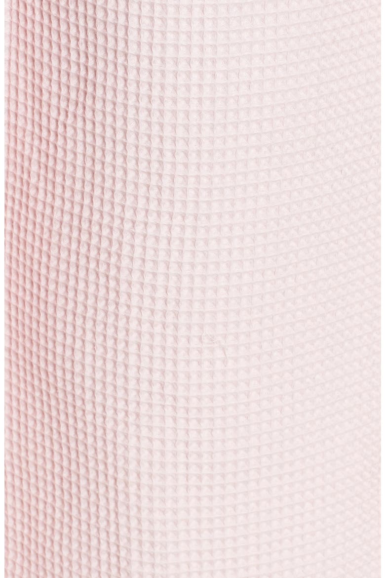 Waffle Knit Cotton Robe, Alternate, color, ICE PINK