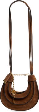 FARM Rio Small Banana Leather Hobo Bag