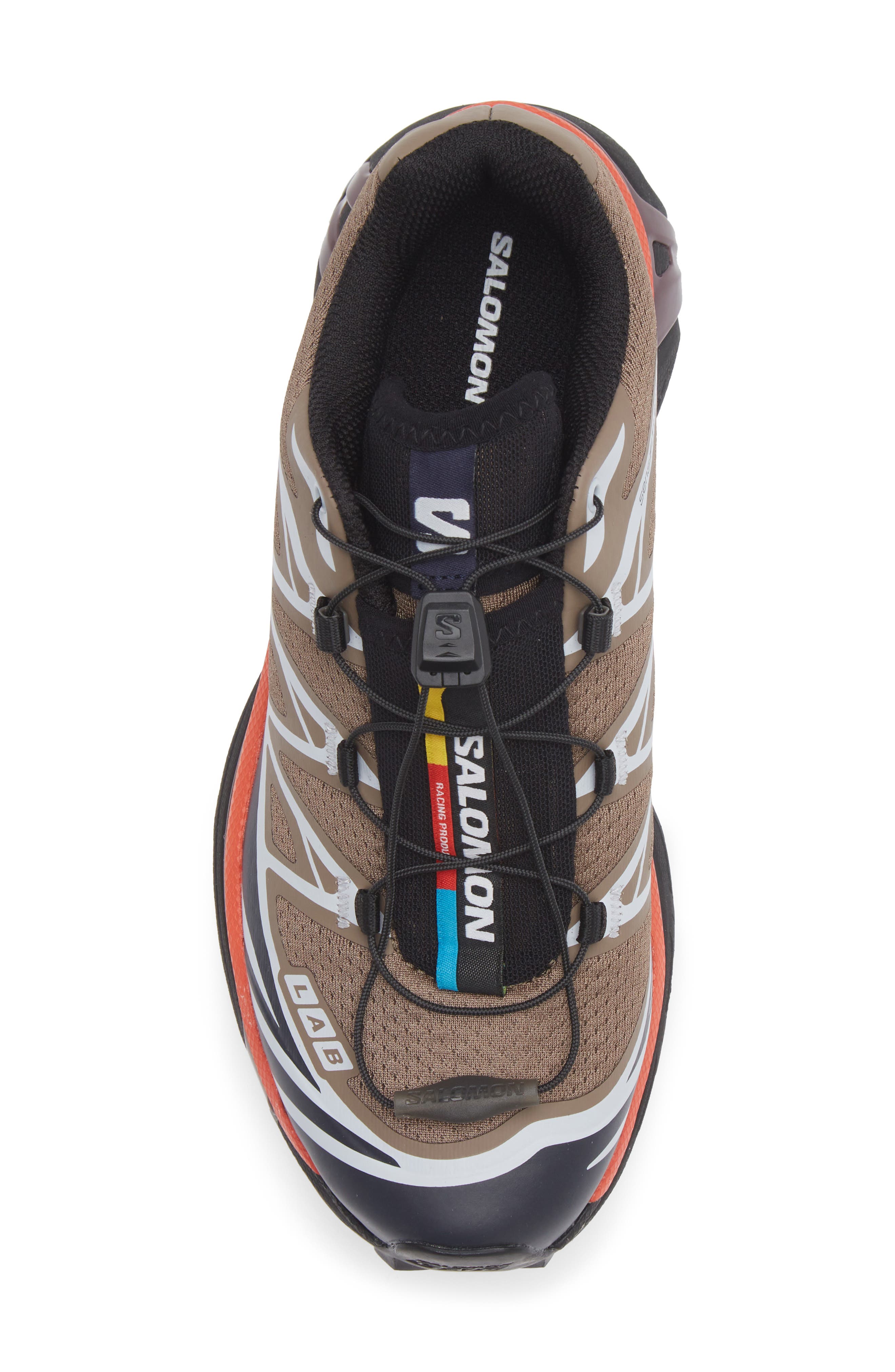 Gender Inclusive XT-6 Trail Running Shoe, Alternate, color, WALNUT