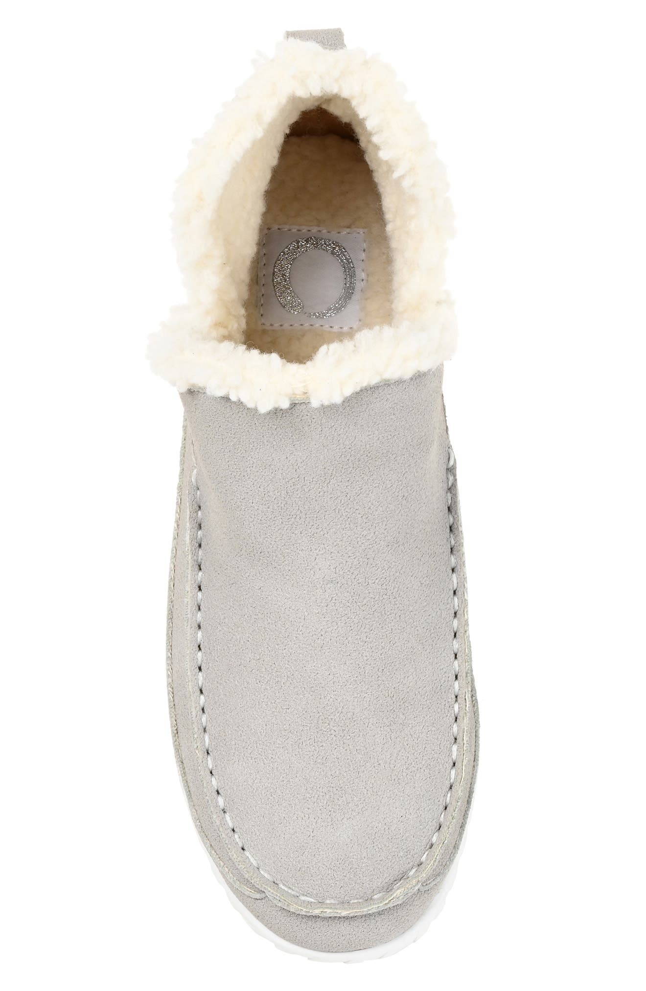 Capreece Faux Fur Lined Slipper, Alternate, color, GREY