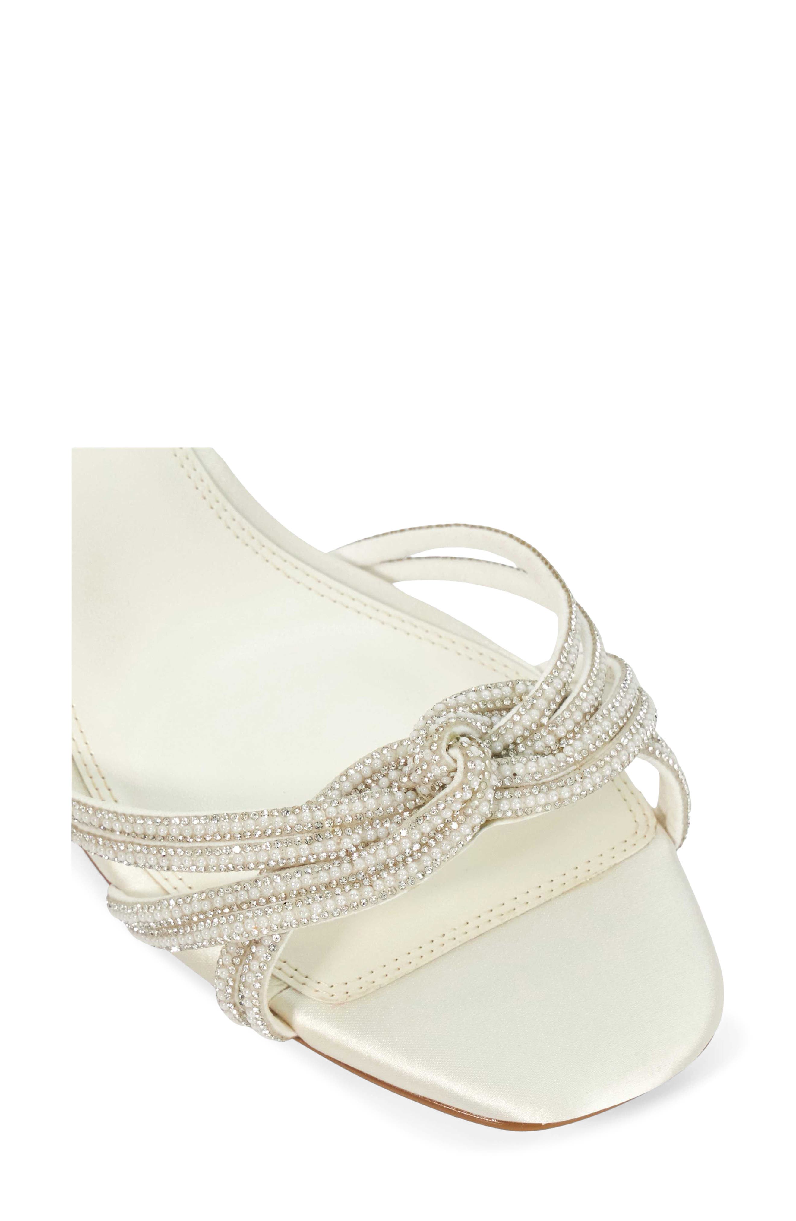 Dune London Moments Slingback Sandal, Alternate, color, Ivory