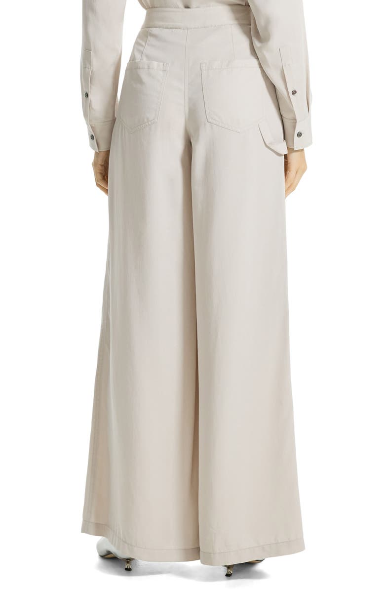 Theory Wide Leg Cargo Pants, Alternate, color, New Sand