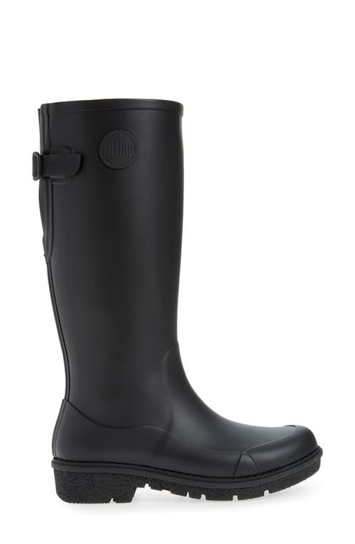 Fitflop Wonderwelly Waterproof Rain Boot In Black
