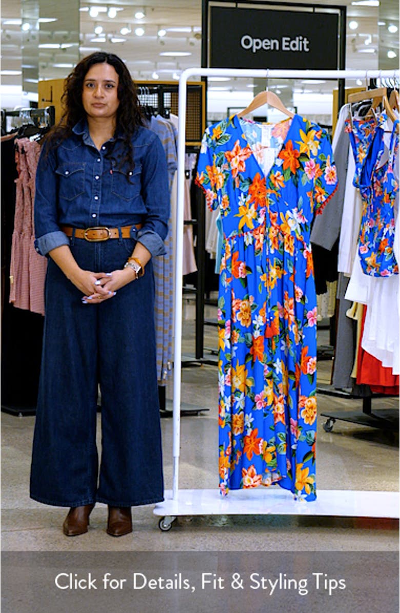 Modern Maxi Cover-Up Dress, sales video thumbnail