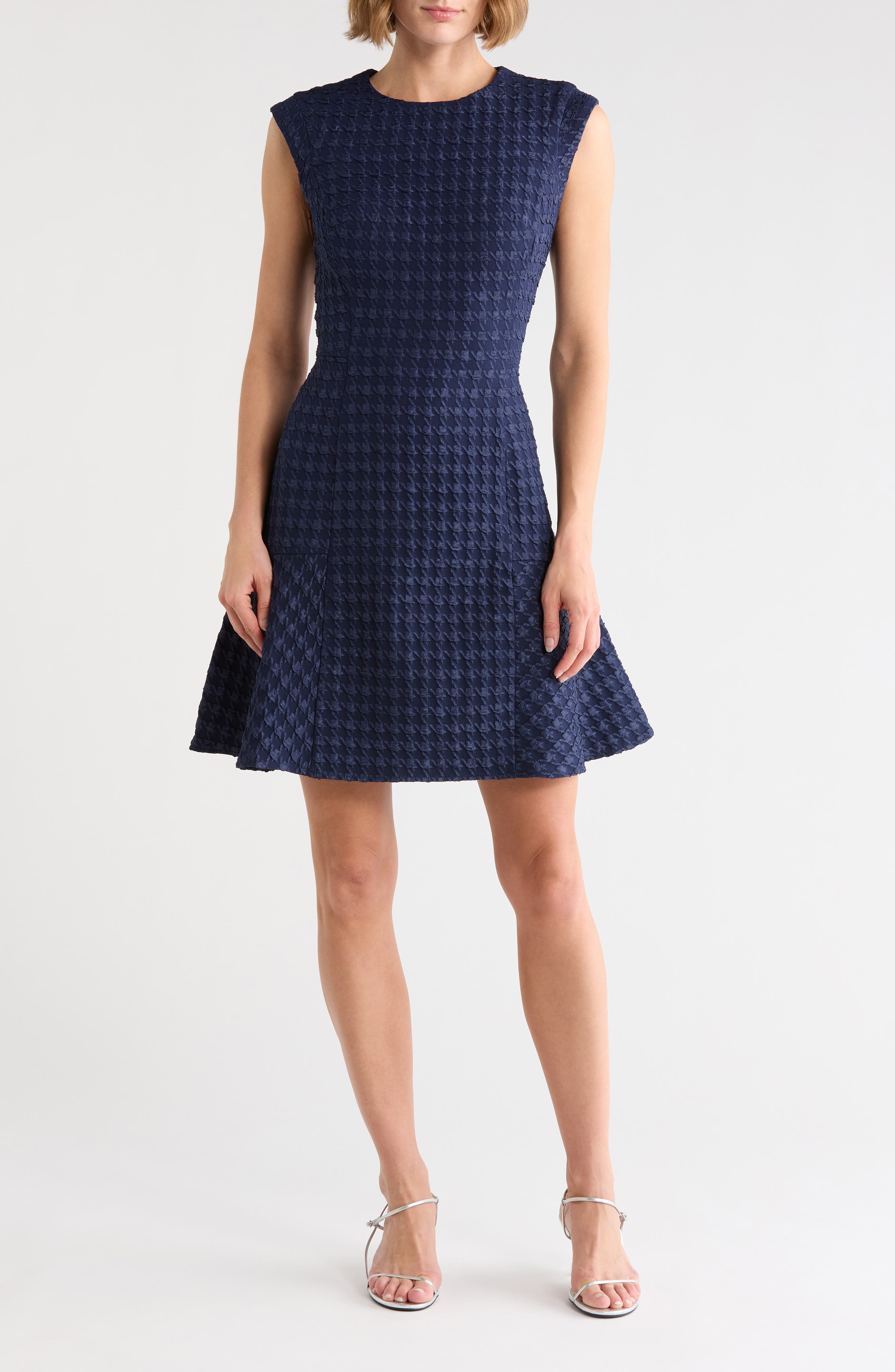 Jacquard A Line Dress