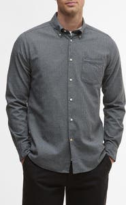 Barbour Turner Houndstooth Button-Down Shirt