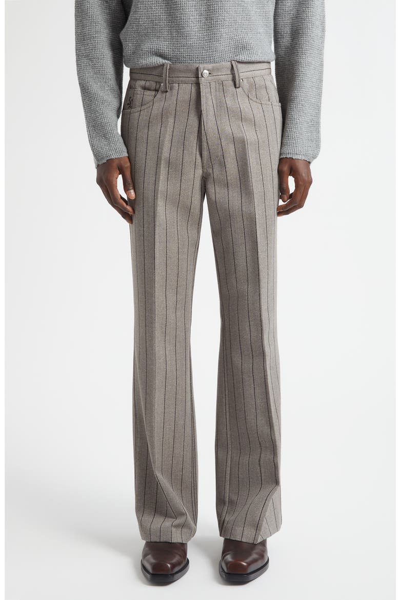 Valluco Pinstripe Wool Pants, Main, color, PIN STRIPE
