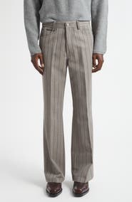 Second Layer Valluco Pinstripe Wool Pants