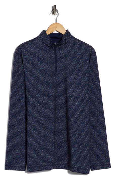 Bugatchi Half Zip Pullover