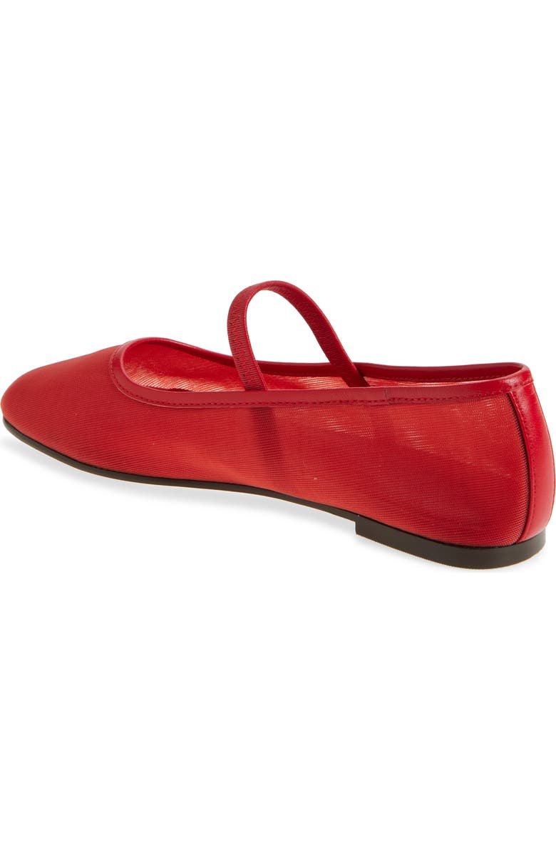 Madewell Cosme Mary Jane Flat, Alternate, color, Bandana Red