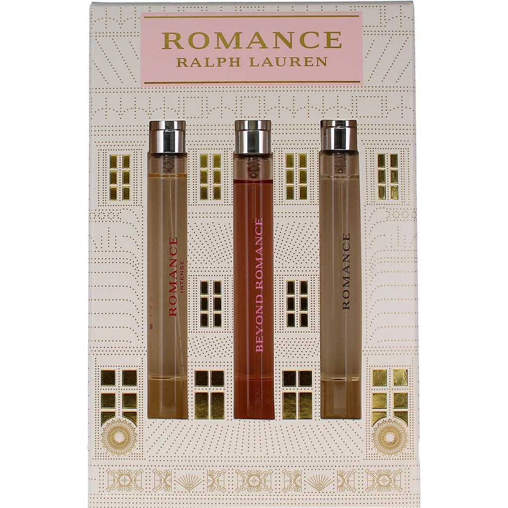 Ralph Lauren Romance Fragrance Set $105 Value In Transparent
