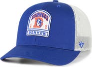 '47 Men's '47 Royal Denver Broncos Throwback Headstone Trucker Adjustable Hat