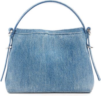 Nano Voyou Denim Crossbody Bag