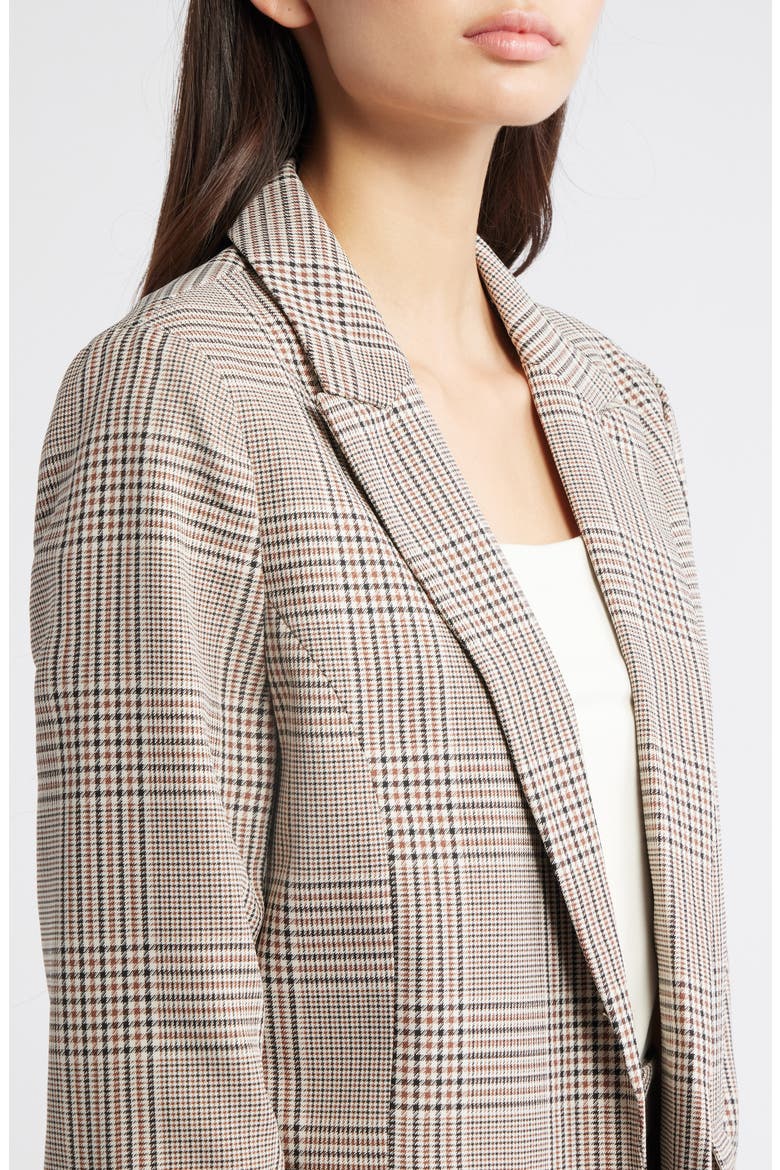 Check Jacket, Alternate, color, BROWN