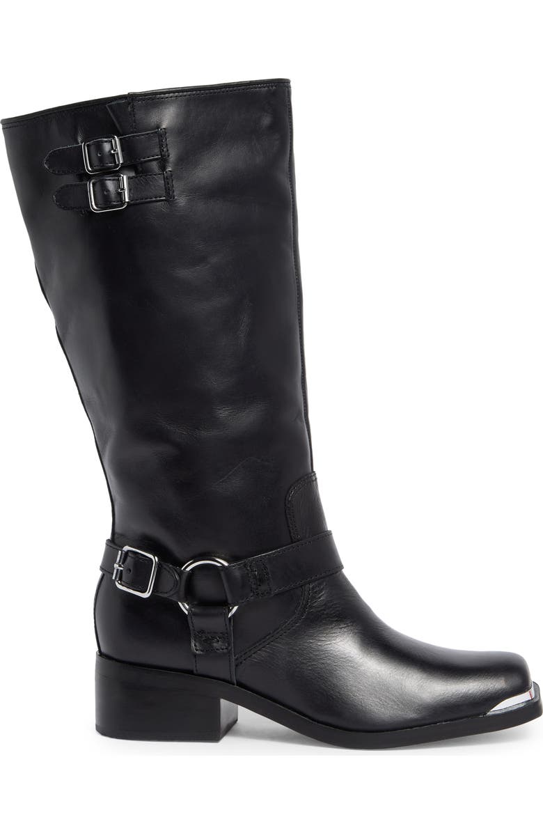 Dolce Vita Evi Leather Moto Boot, Alternate, color,