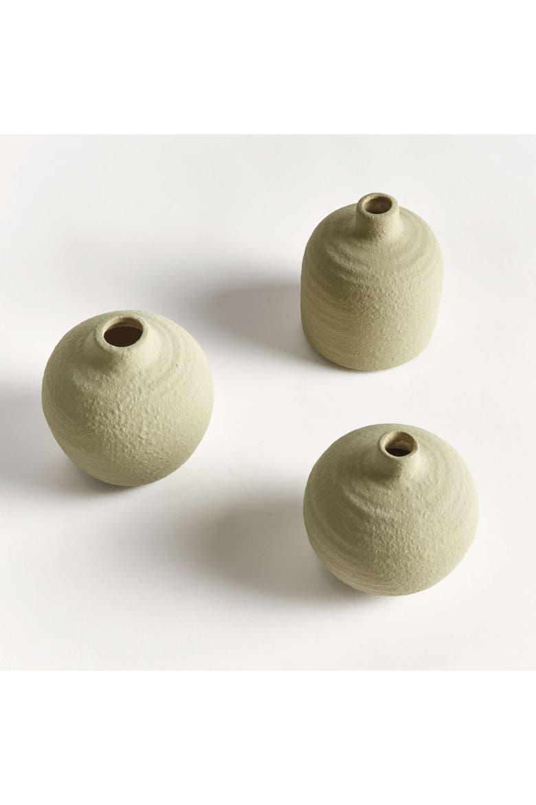 Jordan Bud Vases Set Of 3, Alternate, color, Green