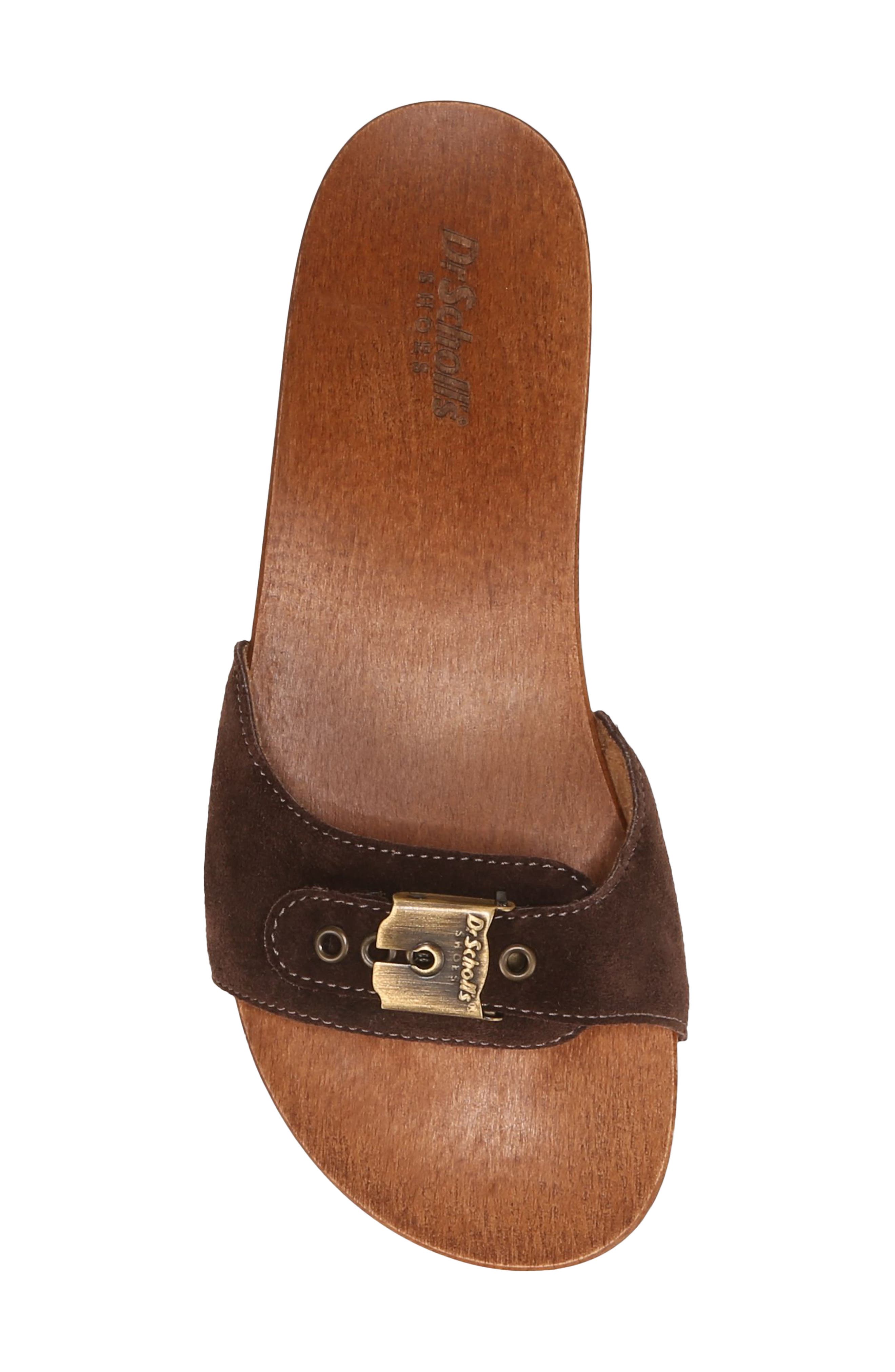 Original Collection Platform Slide Sandal, Alternate, color, DARK UMBER