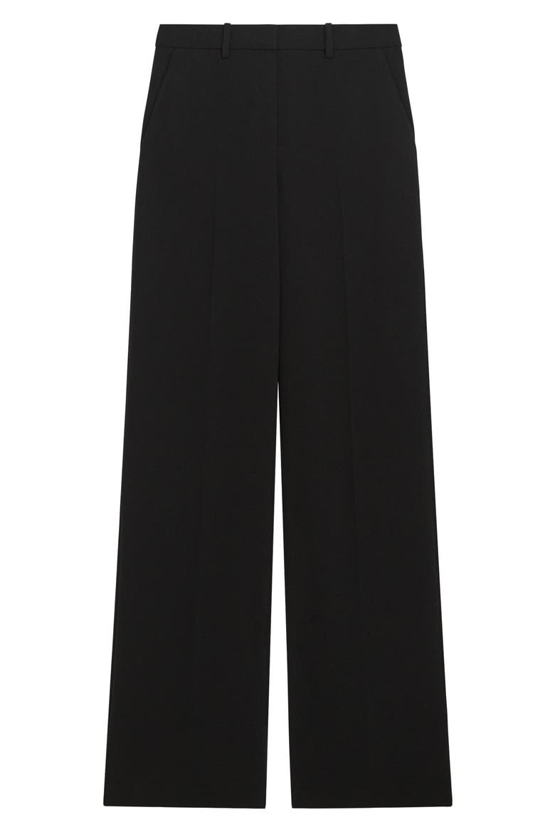 Relax Wide Leg Pants, Alternate, color, BLACK