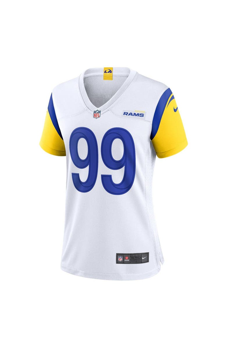 Nike Women's Nike Aaron Donald White Los Angeles Rams Alternate Game Jersey, Alternate, color,