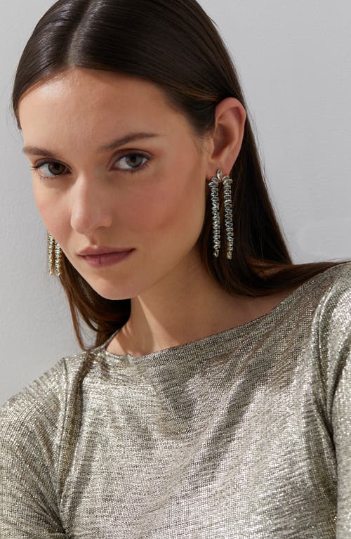 NADRI NADRI PALM SPRINGS DOUBLE DROP EARRINGS